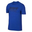 Men's Nike Dry Logo Tee, Size: Small, Dark Blue