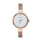 Armitron Women's Crystal Mesh Stainless Steel Watch - 75/5465wtrg, Size: Small, Pink
