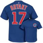 Big & Tall Majestic Chicago Cubs Kris Bryant Player Name And Number Tee, Men's, Size: 6xl, Blue