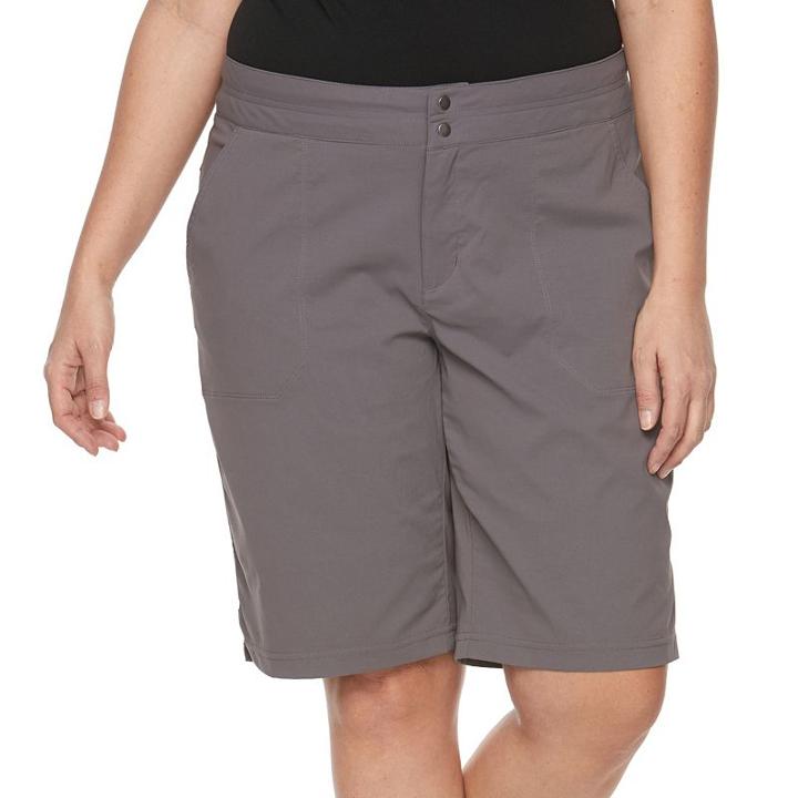 Plus Size Columbia Zephyr Heights Bermuda Shorts, Women's, Size: 20 - Regular, Purple Oth