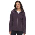 Women's Zeroxposur Britney Softshell Jacket, Size: Medium, Blackberry Donegal
