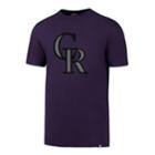 Men's '47 Brand Colorado Rockies Imprint Tee, Size: Small, Purple