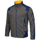 Men's Campus Heritage West Virginia Mountaineers Double Coverage Jacket, Size: Large, Dark Grey