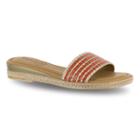 Tuscany By Easy Street Vanna Women's Sandals, Size: 5.5 Med, Orange Oth