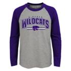 Boys 4-18 Kansas State Wildcats Audible Tee, Size: 8-10, Grey