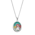 Disney's The Little Mermaid Ariel Kids' Cubic Zirconia Shaker Pendant, Girl's, Multicolor