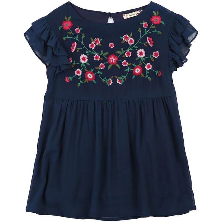 Girls 7-16 Speechless Floral Babydoll Top, Size: Large, Beige Over