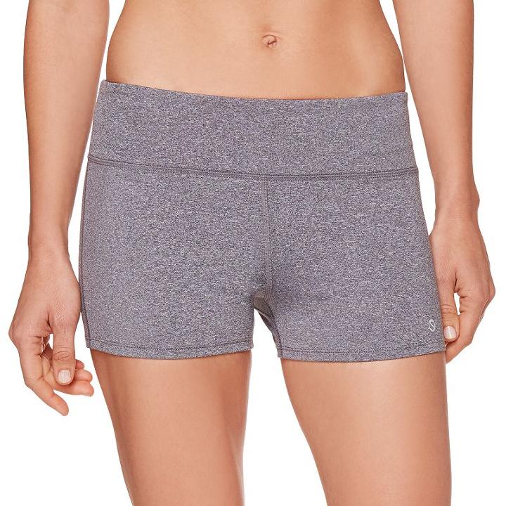 Women's Shape Active Tru Compression Workout Shorts, Size: Xl, Dark Grey