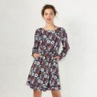 Women's Lc Lauren Conrad Swiss Dot Shift Dress, Size: Small, Oxford