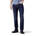 Men's Lee Extreme Motion Stretch Athletic-fit Jeans, Size: 33x30, Dark Blue