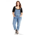 Plus Size Levi's Jean Overalls, Women's, Size: 20 W, Med Blue