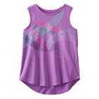 Girls 7-16 & Plus Size So&reg; Contrast Binding Graphic Tank Top, Girl's, Size: 20 1/2, Lt Purple