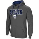 Men's Butler Bulldogs Pullover Fleece Hoodie, Size: Small, Grey (charcoal)