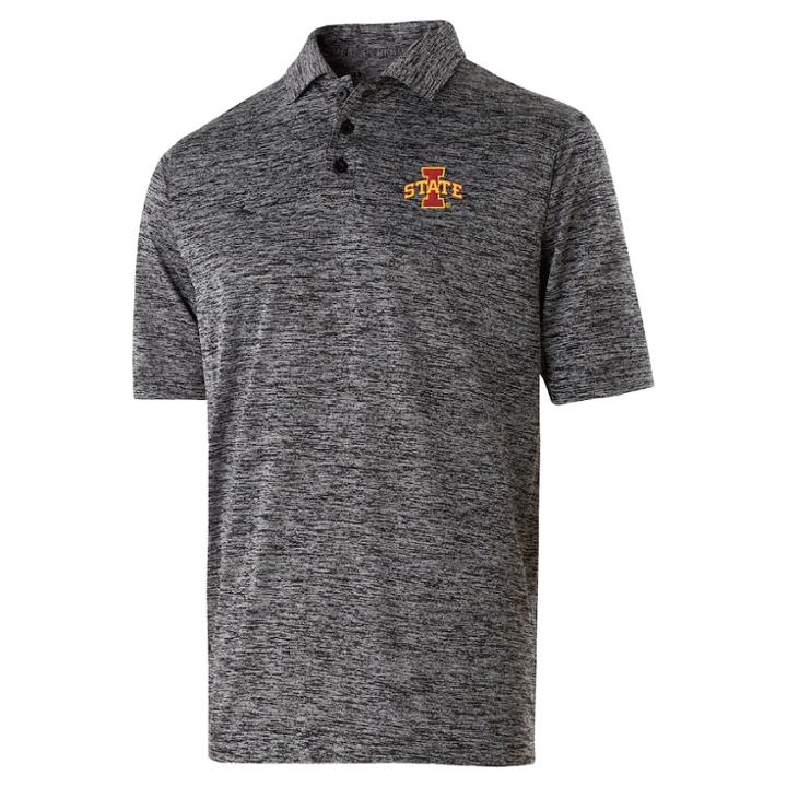 Men's Iowa State Cyclones Electrify Performance Polo, Size: Medium, Grey Other