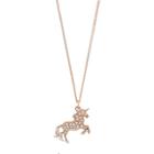 Lc Lauren Conrad Runway Collection Unicorn Pendant Necklace, Women's, Light Pink