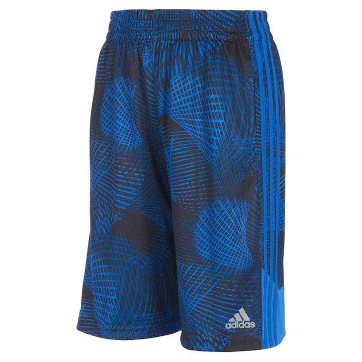 Boys 8-20 Adidas Amplified Training Shorts, Size: Large, Med Blue