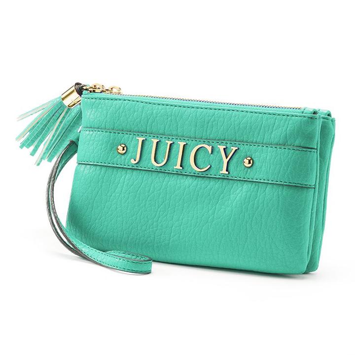 Juicy Couture Juicy Wristlet, Women's, Blue (navy)