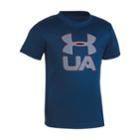 Boys 4-7 Under Armour Logo Graphic Tee, Size: 5, Light Blue
