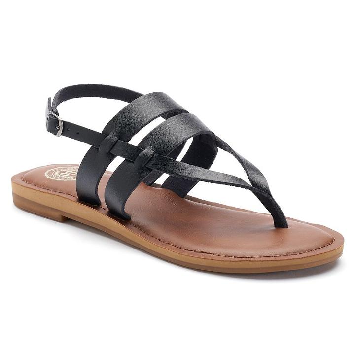 So&reg; Barge Women's Slingback Sandals, Girl's, Size: Medium (9), Oxford