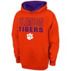 Boys 8-20 Campus Heritage Clemson Tigers Team Color Hoodie, Size: L(16/18), Drk Orange