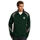 Men's Antigua Michigan State Spartans Tempest Desert Dry Xtra-lite Performance Jacket, Size: Small, Dark Green