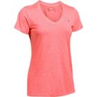 Women's Under Armour Tech Short Sleeve Tee, Size: Large, Marathon Red