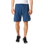 Men's Adidas Aeroknit Climacool Performance Shorts, Size: Medium, Blue