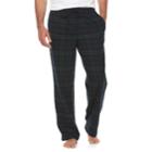 Men's Croft & Barrow&reg; Flannel Lounge Pants, Size: Medium, Blue (navy)