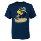 Boys 4-7 Michigan Wolverines Helmet Tee, Boy's, Size: M(5/6), Blue