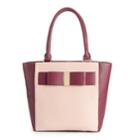 Apt. 9&reg; Brooklyn Bow Tote, Women's, Pink