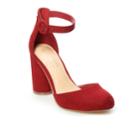 Lc Lauren Conrad Hydrangea Women's High Heels, Size: Medium (7), Med Red