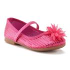 Rugged Bear Girls' Sequin Ballet Flats, Kids Unisex, Size: 5 T, Pink