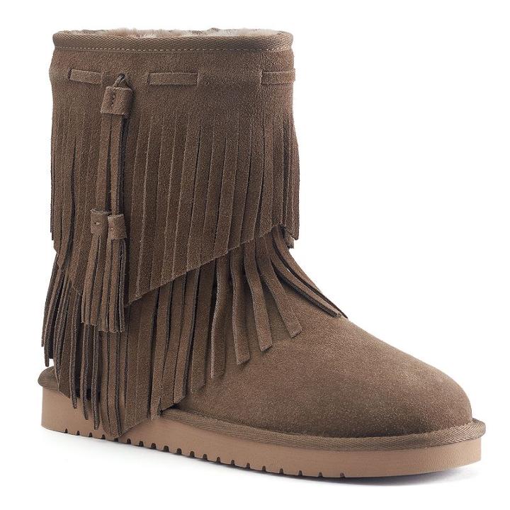 Koolaburra By Ugg Cable Tall Women's Winter Boots, Size: 6, Brown Oth