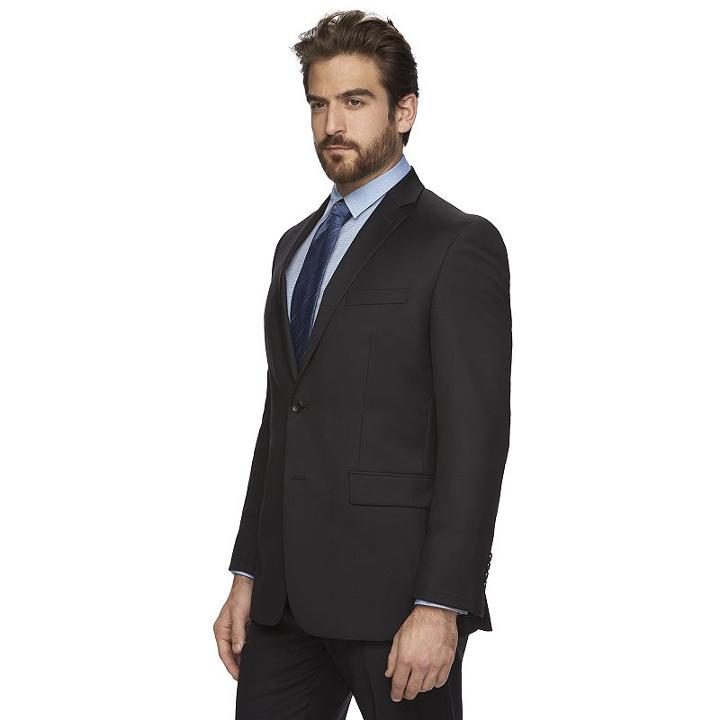 Men's Marc Anthony Modern-fit Suit Jacket, Size: 38 Short, Black