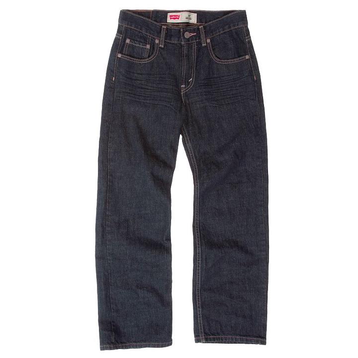 Husky Boys 8-20 Levi's&reg; 550&trade; Relaxed Straight-leg Jeans, Size: 12 Husky, Dark Blue
