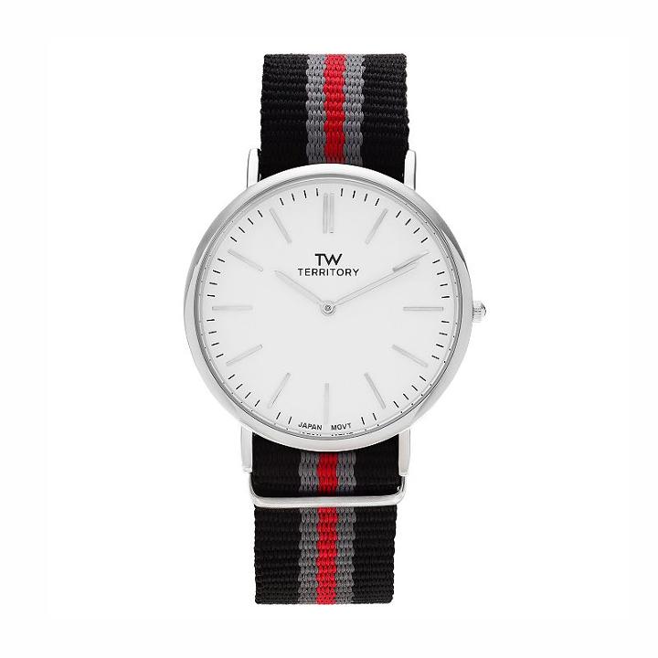 Territory Men's Striped Watch, Multicolor
