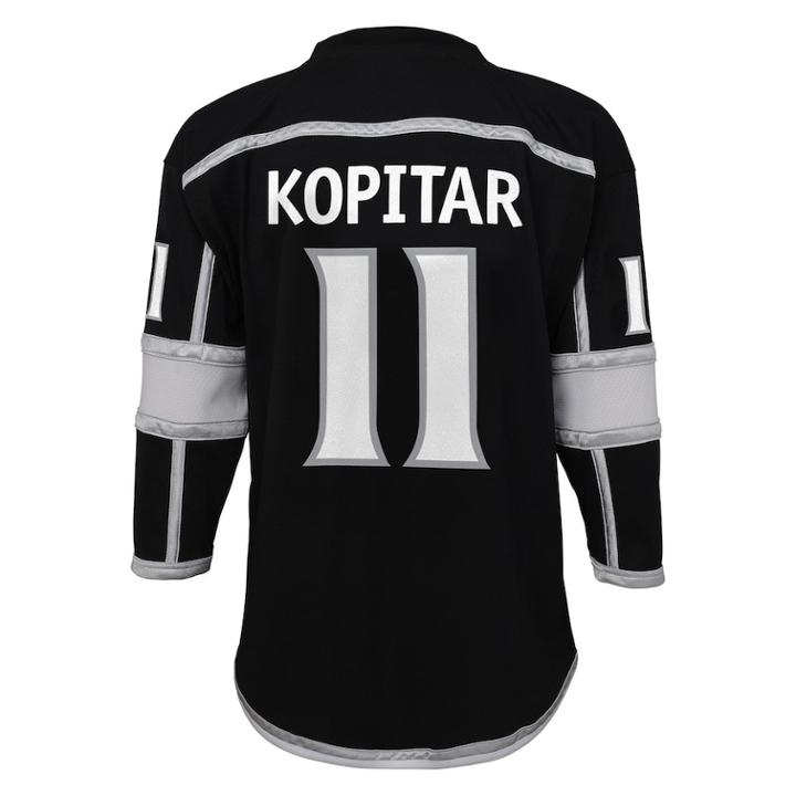 Boys 8-20 Los Angeles Kings Anze Kopitar Replica Jersey, Size: L/xl, Black