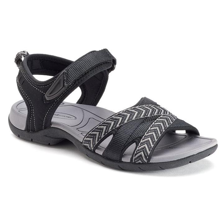 Croft & Barrow&reg; Talee Women's Sandals, Size: 9, Black