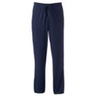 Big & Tall Croft & Barrow&reg; Solid Jersey Knit Lounge Pants, Men's, Size: L Tall, Blue (navy)