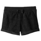 Girls 4-10 Jumping Beans&reg; Lace Front Shorts, Girl's, Size: 4, Black