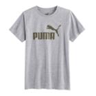 Boys 8-20 Puma Logo Tee, Size: Small, Grey Other
