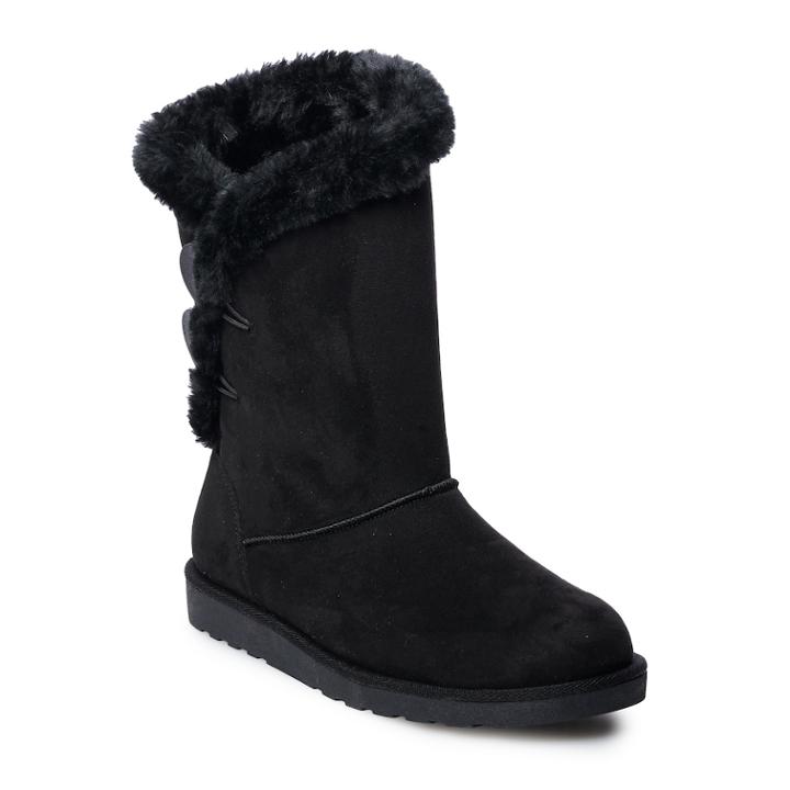 So&reg; Junebug Women's Winter Boots, Size: Medium (10), Black