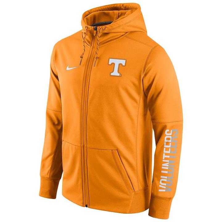 Men's Nike Tennessee Volunteers Circuit Full-zip Performance Hoodie, Size: Medium, Ovrfl Oth