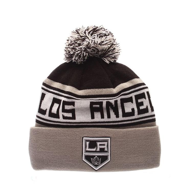 Adult Zephyr Los Angeles Kings Finish Line Beanie, Multicolor