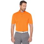 Men's Grand Slam Off Course Regular-fit Textured Pocket Golf Polo, Size: Xl, Orange