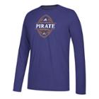 Men's Adidas East Carolina Pirates Football Force Tee, Size: Large, Ecu Purple