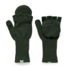 Women's Converse Convertible Fingerless Gloves, Green