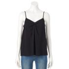 Women's Rock & Republic&reg; Lace Cami, Size: Large, Black