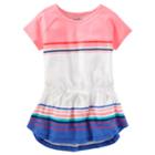 Girls 4-12 Oshkosh B'gosh&reg; Striped Slubbed Tunic Top, Size: 4-5, Blue (wash)