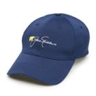 Men's Jack Nicklaus Textured Script Logo Golf Cap, Blue (navy)